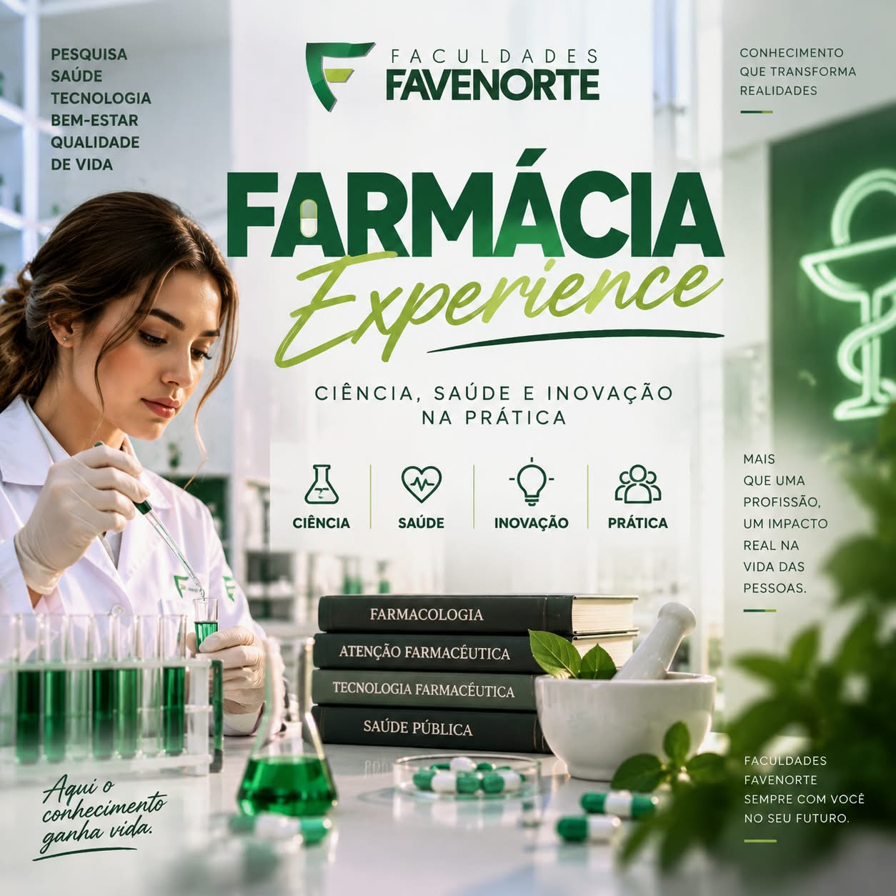 Farmácia Experience — atividades práticas de Farmácia
